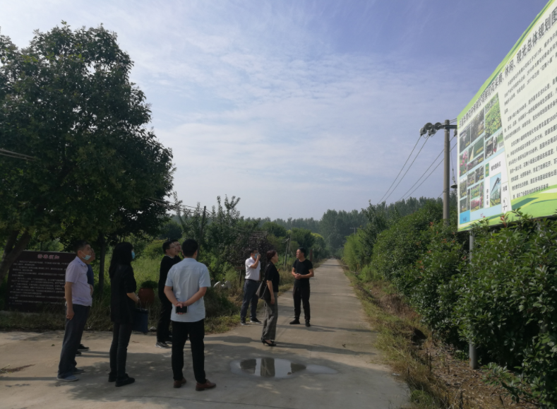 许昌华育花卉考察